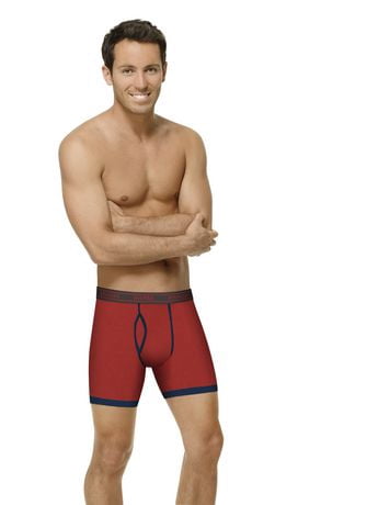 hanes cotton stretch boxer briefs